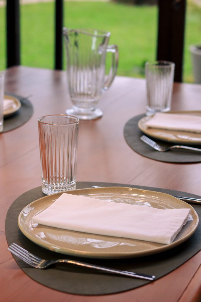 Mesa posta para iniciantes